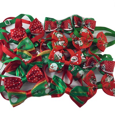 Assorted Christmas Pattern Bowties