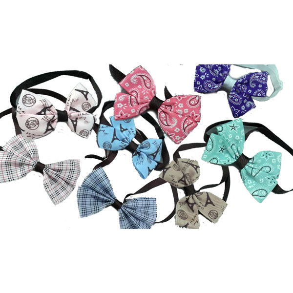 Assorted Daily Pattern Bowties (SP440D) Bandanas, Bows, Ribbon