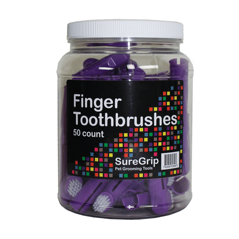 50 Pack Finger Toothbrushes