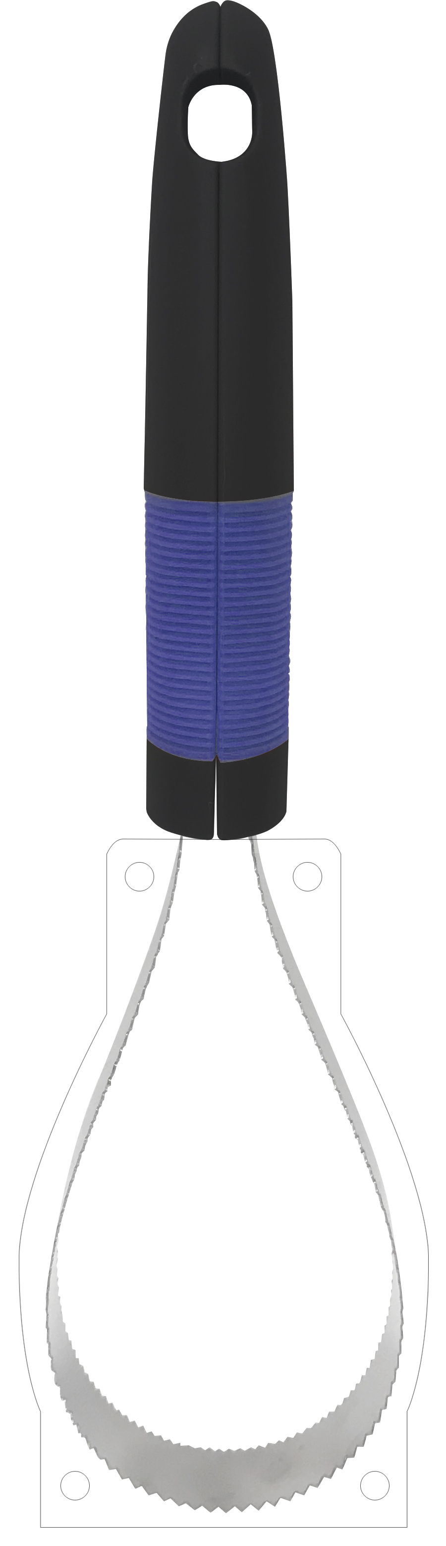 Wahl Double Sided Shedding Blade (WA58416) Undercoat Rakes Deboer