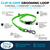 Xylo Clip-N-Grip Slip Loop - Neon Green