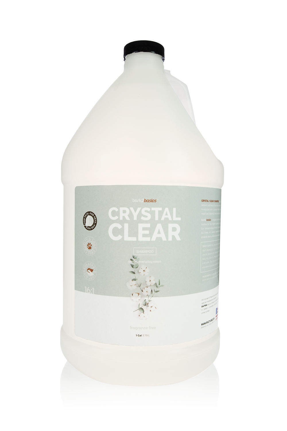 B2b Crystal Clear Shampoo (BARKCRYSTAL) Hypoallergenic Shampoo