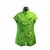 Cozmo Fitted Smock Large Lime Green