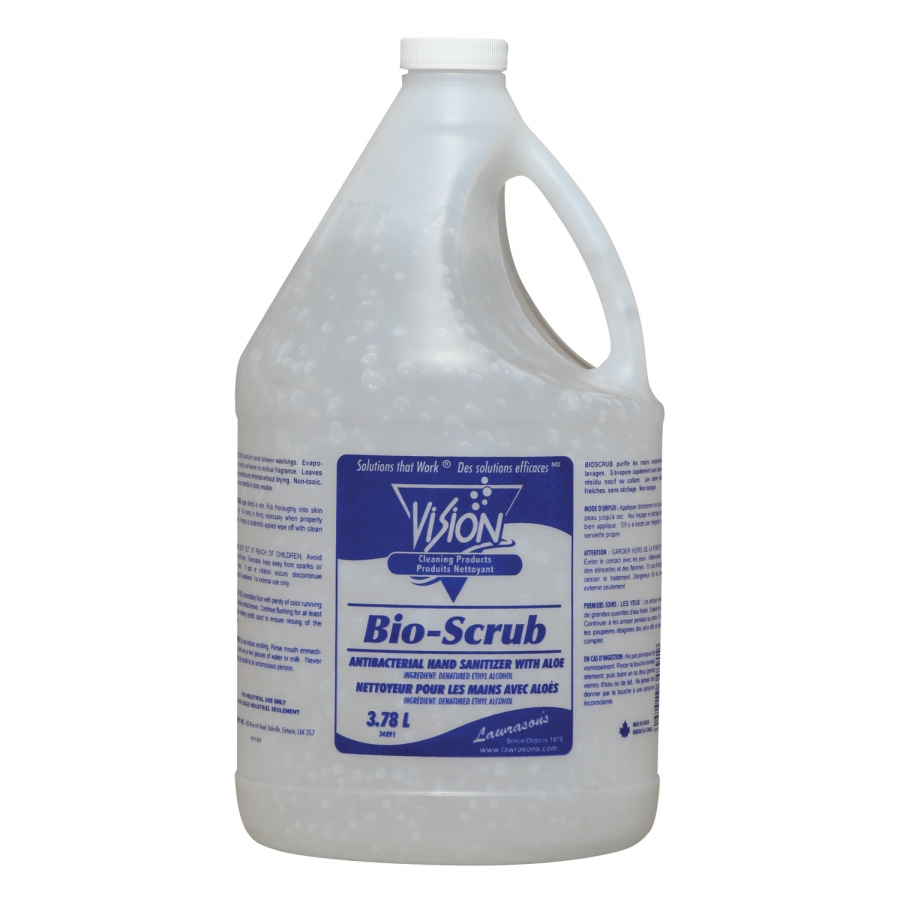 Bioscrub Hand Sanitizer 3.78L Refill (G34891) Disinfectants Deboer