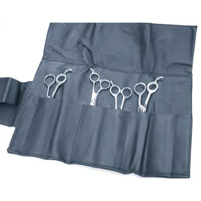 Leather Scissor Roll Case - Holds 8