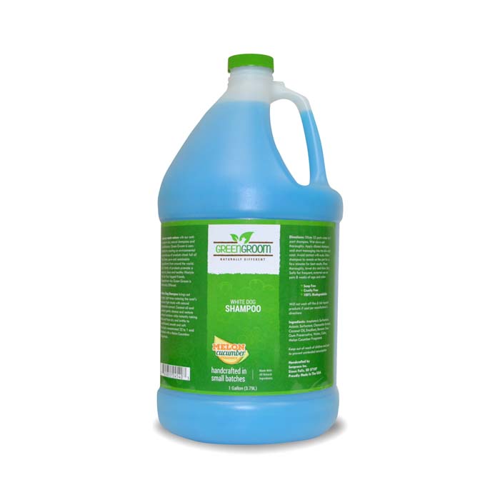 Green Groom White Dog Shampoo GREENWHITE Colour Enhancing Shampoo Deboer Grooming Supplies