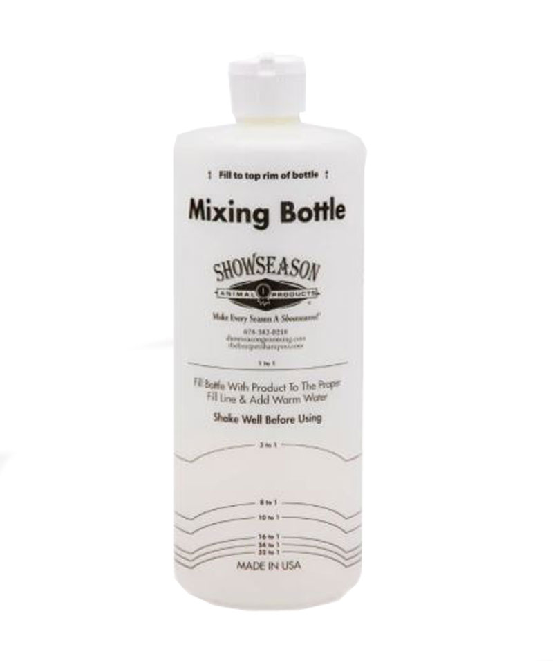 Show Season 32oz Dilution Bottle (SHS500) Shampoo Applicators