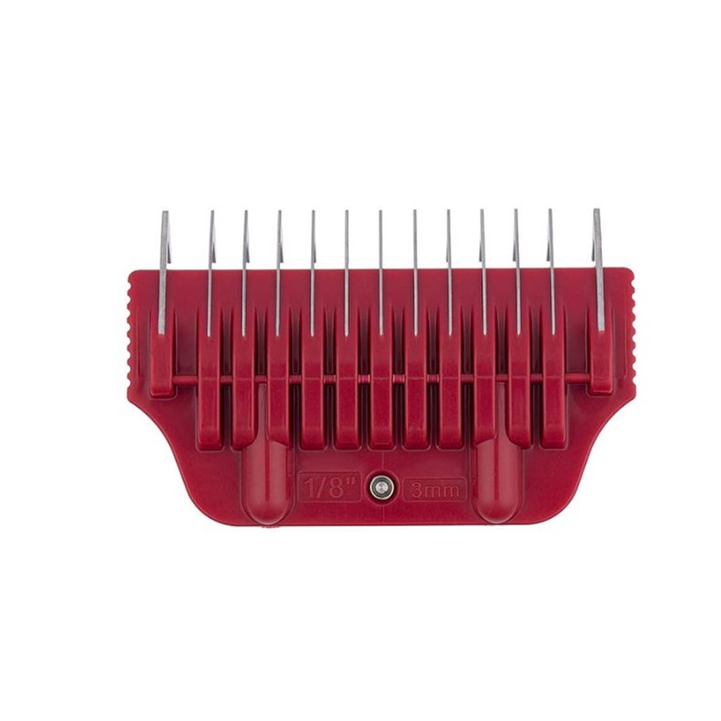 Wide Blade Comb Size 1 red - 1/8"