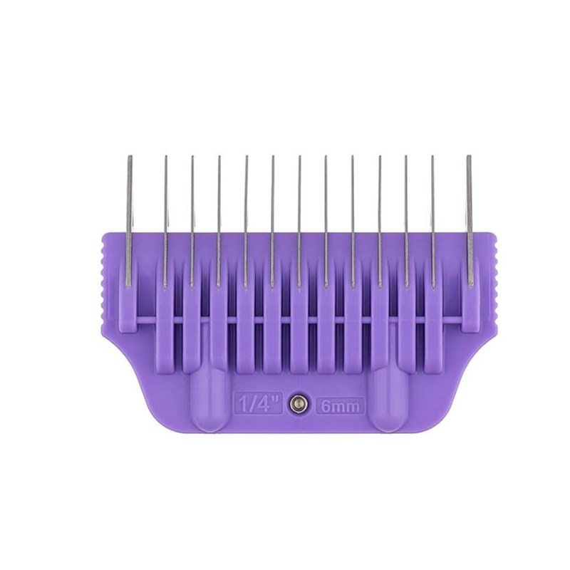 Wide Blade Comb Size 2 Purple - 1/4"