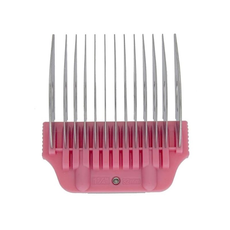 Wide Blade Comb Size 9 Pink - 1 1/4"