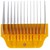 Wide Blade Comb Size 6 amber - 3/4"